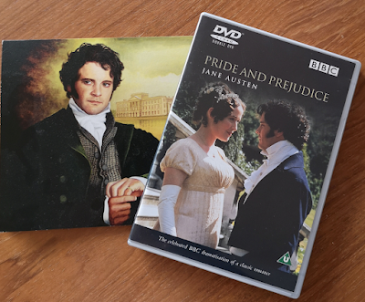 Pride and Prejudice BBC 1995 DVD with picture of Colin Firth as Mr Darcy