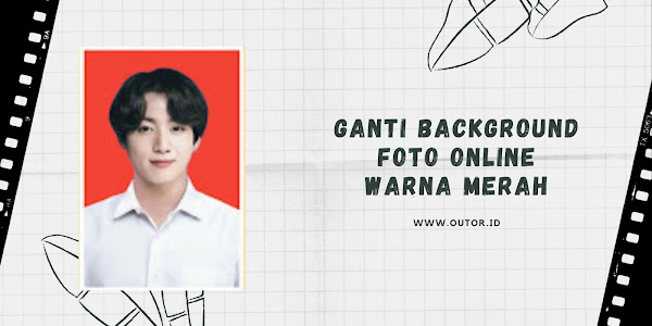 Ganti Background Foto Online Warna Merah