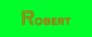 Robert name signature