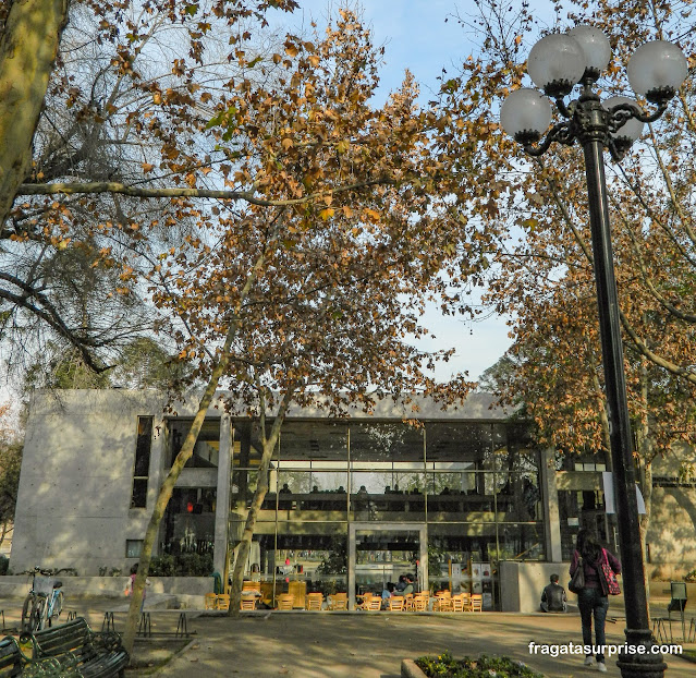 Café Literário do Parque Bustamante, Santiago do Chile