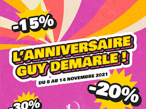 Guy Demarle : semaine anniversaire !