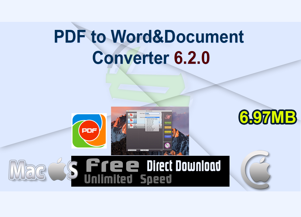 PDF to Word&Document Converter 6.2.0
