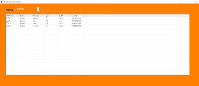Window Stok Persediaan & Lokasi Barang di Gudang