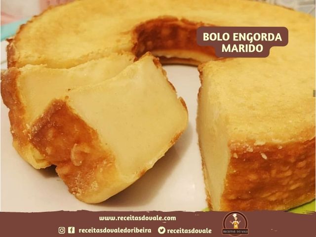 Receita de Bolo Engorda Marido