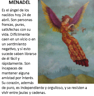 ÁNGEL DEL DÍA