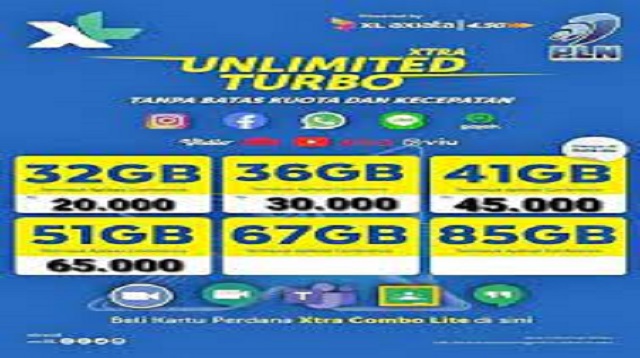 Cara Daftar Paket XL Unlimited Tanpa Kuota Cara Daftar Paket XL Unlimited Tanpa Kuota Terbaru