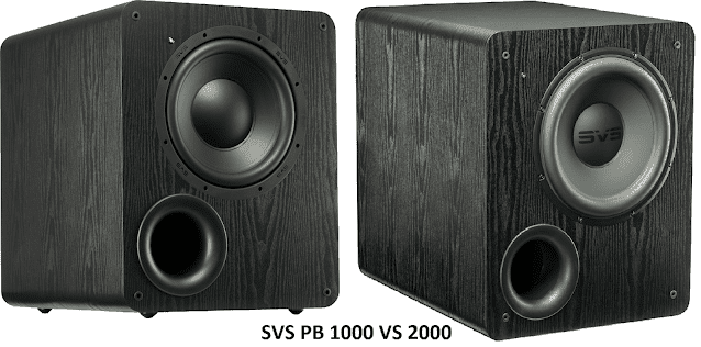SVS pb 1000 vs 2000