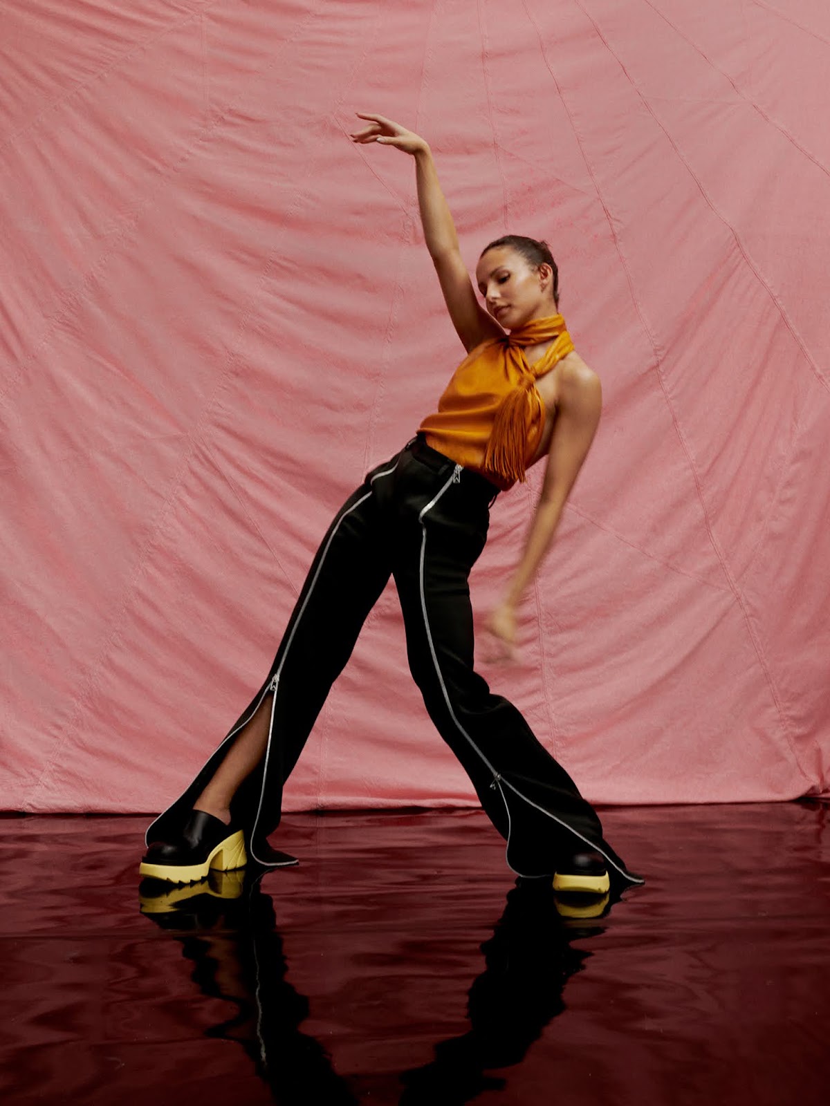 SMILE: Francesca Hayward in Porter Edit 18th October 2021 by Ekua King