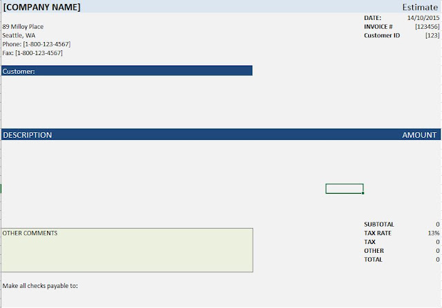 Excel Construction Project Management templates construction estimator