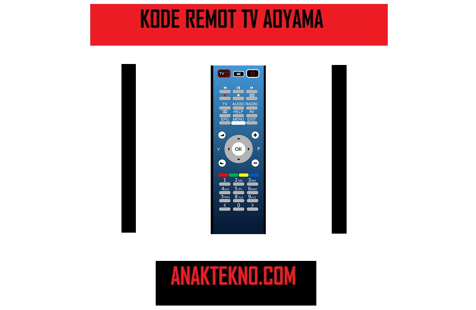 Kode Remot TV Aoyama Dan Cara Setting Remot Joker