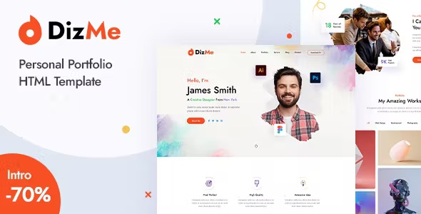 Best Personal Portfolio HTML Template