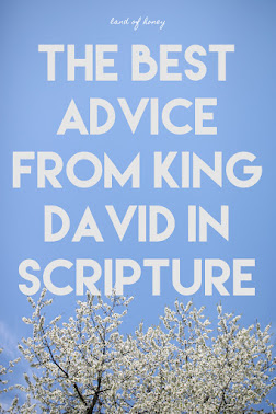 King David's Best Advice