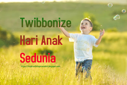 Twibbonize Hari Anak Sedunia Pake Logo PGRI dan DEPAG