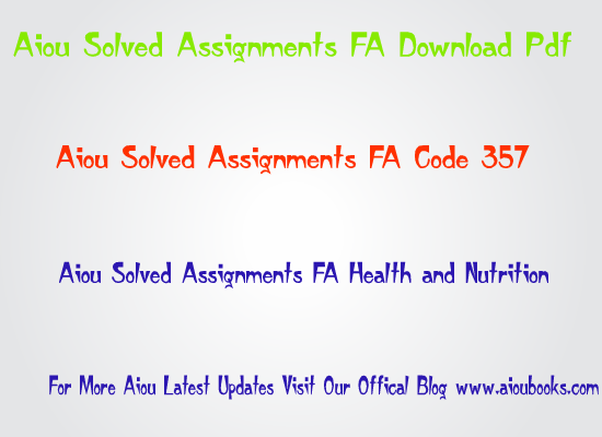 aiou-solved-assignments-fa-code-357