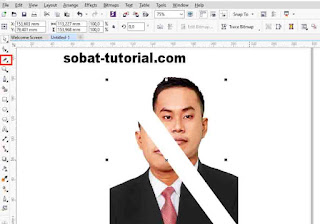 Cara Memotong Gambar di Corel Draw Semua Versi