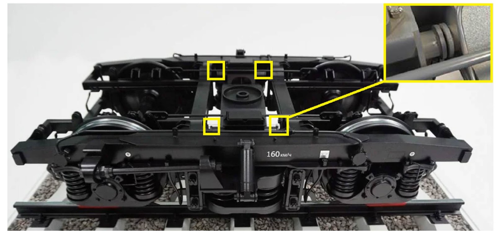 Что происходит с опорными витками комплекта рессор Pre-Rail Bogie's?