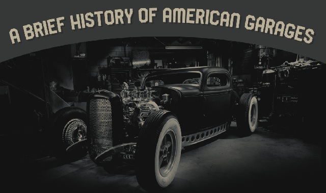 A Brief History of American Garages #infographic