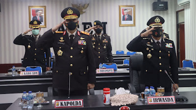 Presiden RI Pimpin Upacara Hari Kesaktian Pancasila, Kapolda Aceh Ikuti Secara Virtual