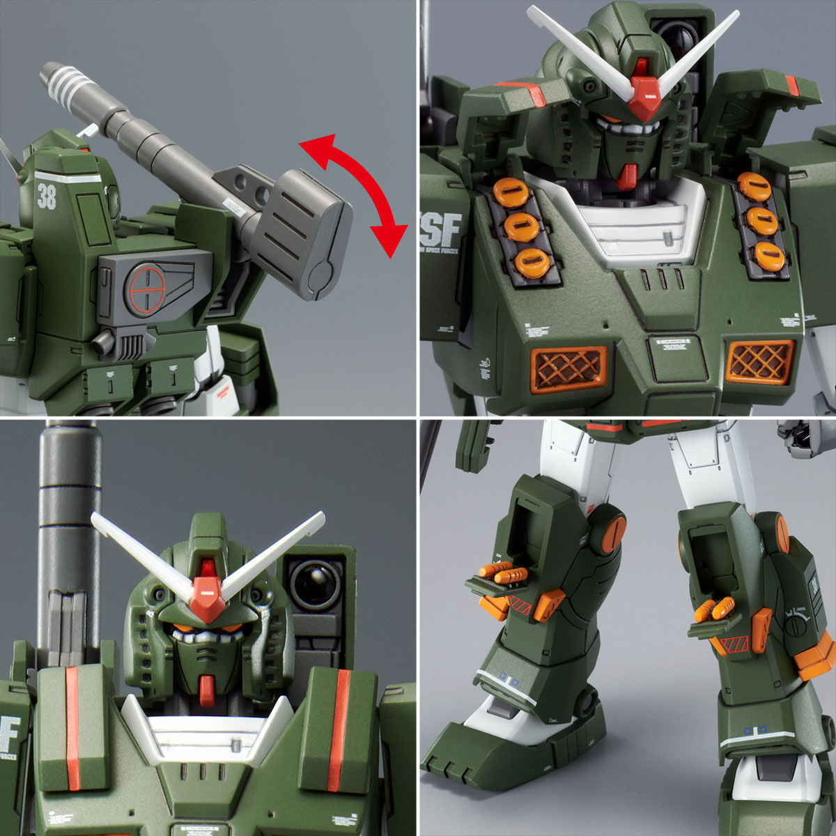 P-BANDAI: HG 1/144 FULL ARMOR GUNDAM [MSD VER.] - 09