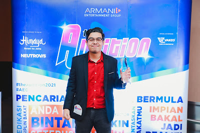 MUHAMMAD SHAUQI DANIAL JUARA THE AUDITION 2021 ARMANI ENTERTAINMENT GROUP