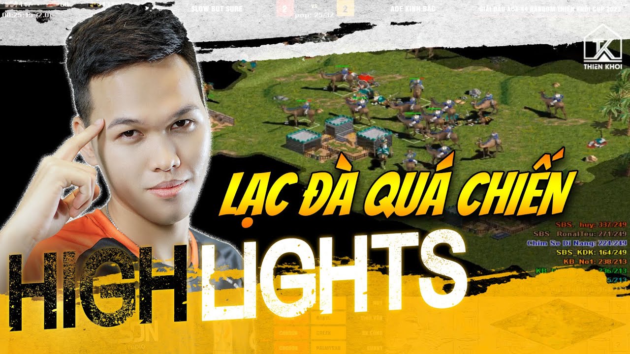 Highlights AOE Thiên Khôi Cup | Chim Sẻ Đi Nắng cầm Pal thực sự QUÁ KHỦNG KHIẾP