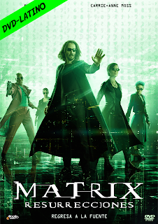 MATRIX 4 – RESURECCIONES – THE MATRIX RESURRECTIONS – DVD-5 – DUAL LATINO – 2021 – (VIP)
