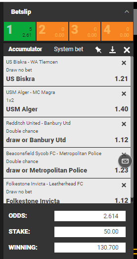 2 odds banker bet | Ticket 1 -:- Here is My 2 odds combination for Monday the 3rd Of December 2022