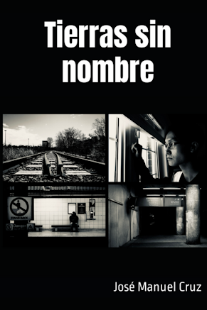 Portada de mi libro de poemas "Tierras sin nombre" (2020)