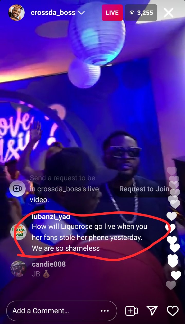 BBNaija: "Liquorose can't go live on Instagram because her fans stole her phone yesterday" - Man reveals