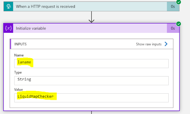 value of workflow name is assigned to variable