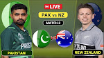 Pakistan Vs New Zealand live