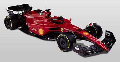 Ferrari unveil New 2022 F1 car , the Ferrari F1-75 Challenger Car