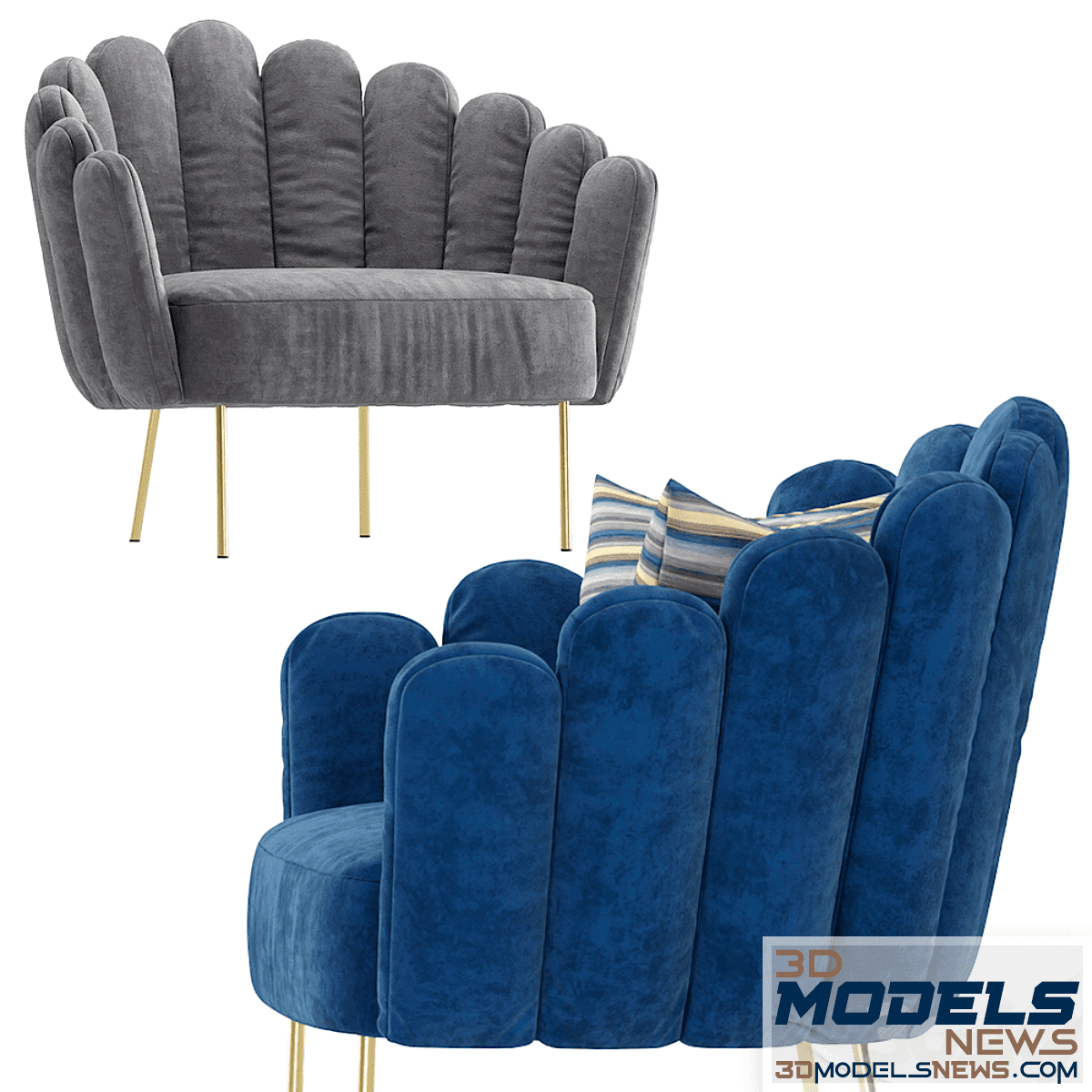 Armchair model madison cazarina interiors 3