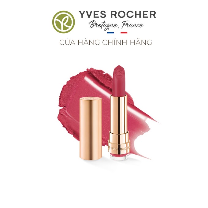 Mall Shop [ yvesrocher_officialstorehcm ] Son Lì Yves Rocher Grand Rouge Matte Lipstick 150 - Rose Blush 3,7g