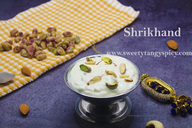 Shrikhand Recipe | Kesar Shrikhand | How To Make Sweetened Yogurt Dessert 