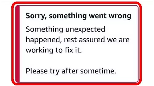 Fix Amazon Pay Fix Sorry, Something Went Wrong Problem Solved