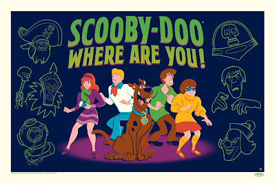 Scooby-Doo Where Are You! Screen Prints by Dave Perillo x Plush Art Club