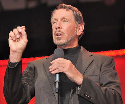 Among the richest people in the world is Larry Ellison.