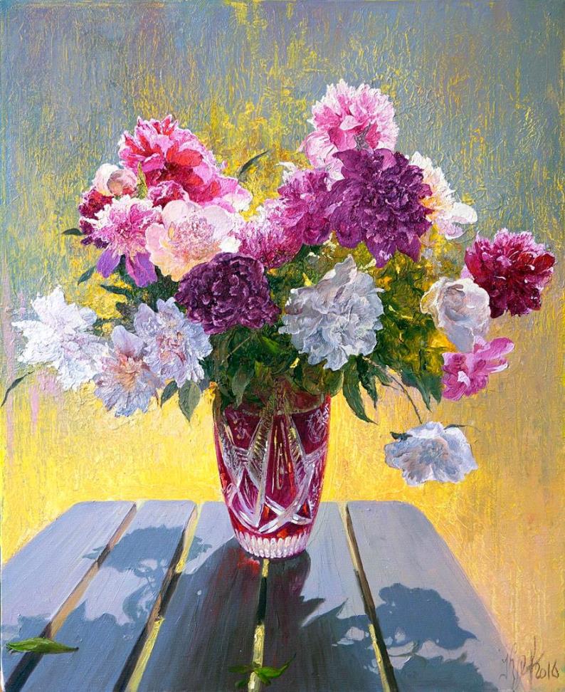 Yuri Klapoukh Still Life Paintings