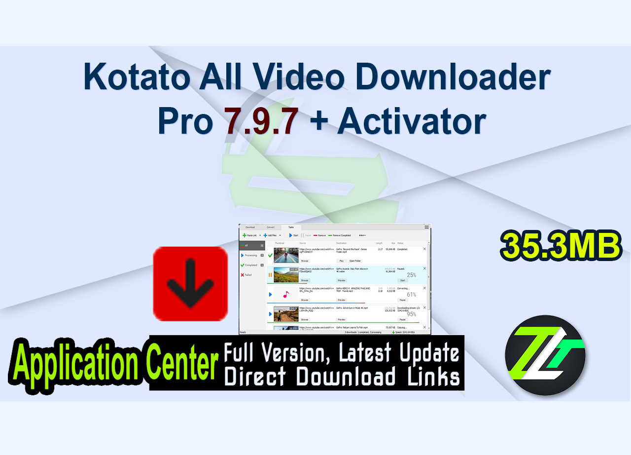 Kotato All Video Downloader Pro 7.9.7 + Activator