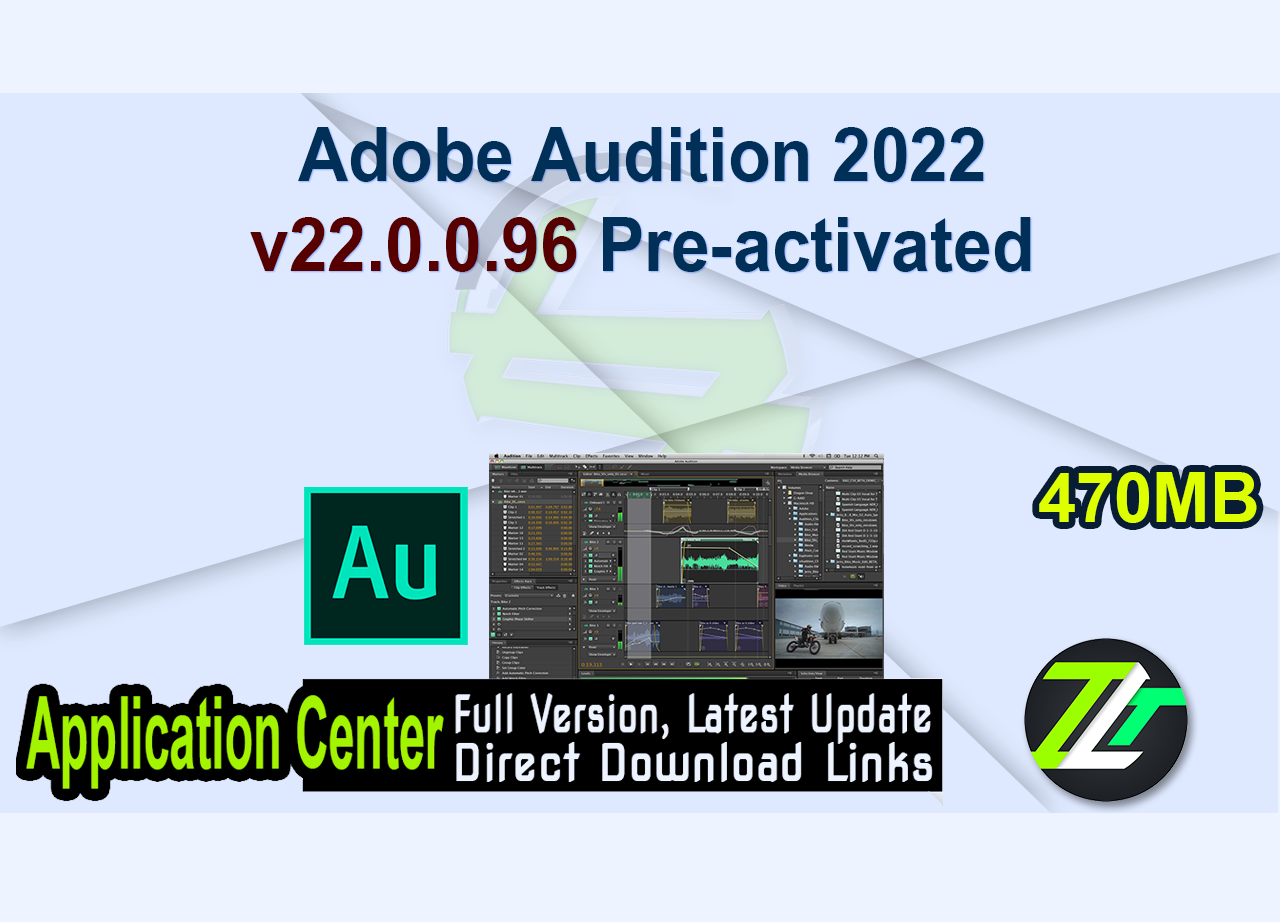 Adobe Audition 2022 v22.0.0.96 Pre-activated