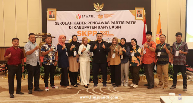 Sekolah Kader Pengawas Partisipatif 2021 di Kabupaten Banyuasin | Lim Suandi | Limsuandi.com | Ihsan Hamidi