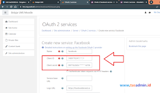 client id secret facebook OAuth 2 service