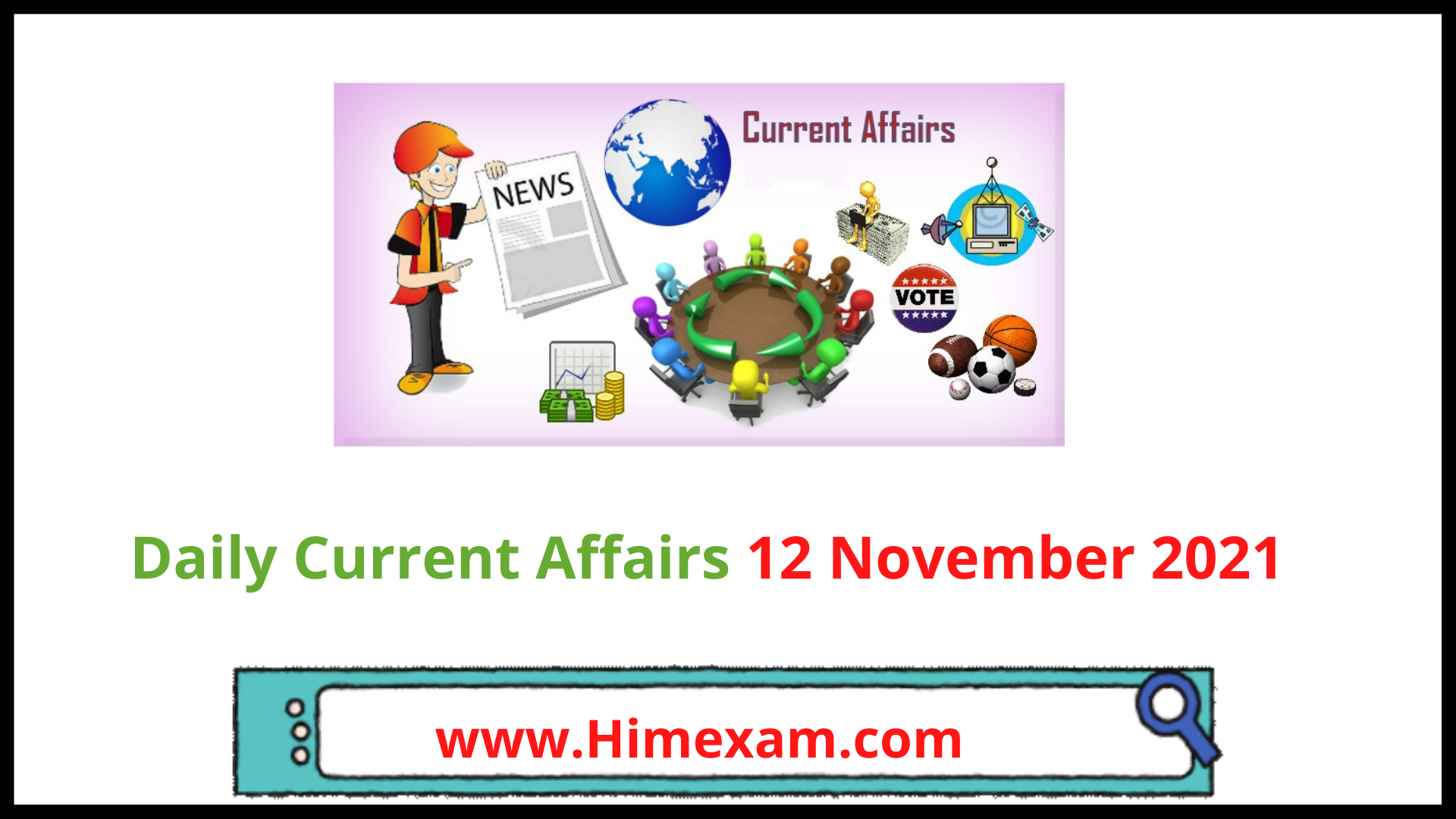 Daily Current Affairs 12 November 2021