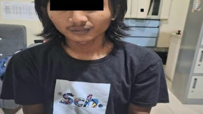 Tergiur Upah Rp. 500 Ribu, Giza Diringkus Tim Kalong Satresnarkoba Polresta Pangkalpinang