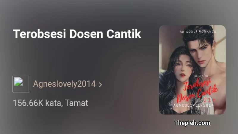 Novel Terobsesi Dosen Cantik