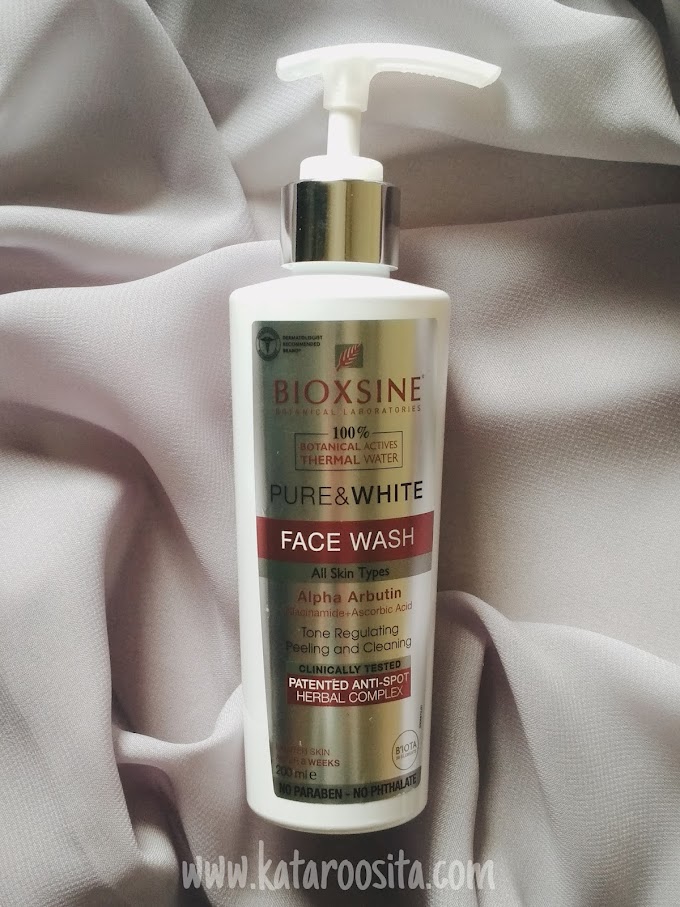Review Bioxsine Pure & White Face Wash yang berasal dari Eropa