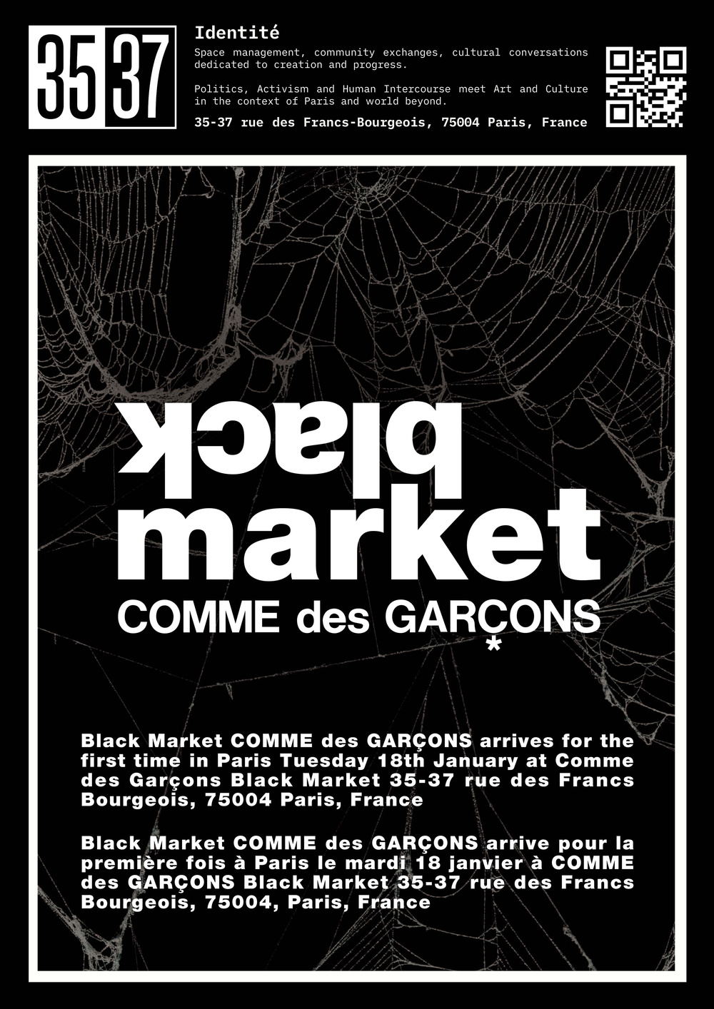 Black Market COMME des GARÇONS PARIS 3537