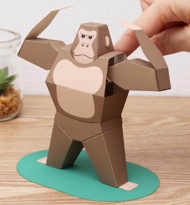 How to make a moving papercraft