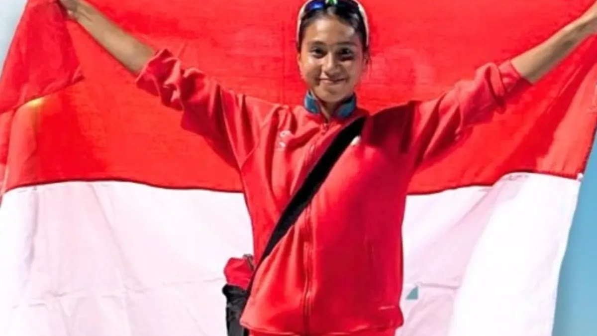 Maria Andriani Melabessy Raih Medali Perunggu di Kejuaraan Atletik Asia U20